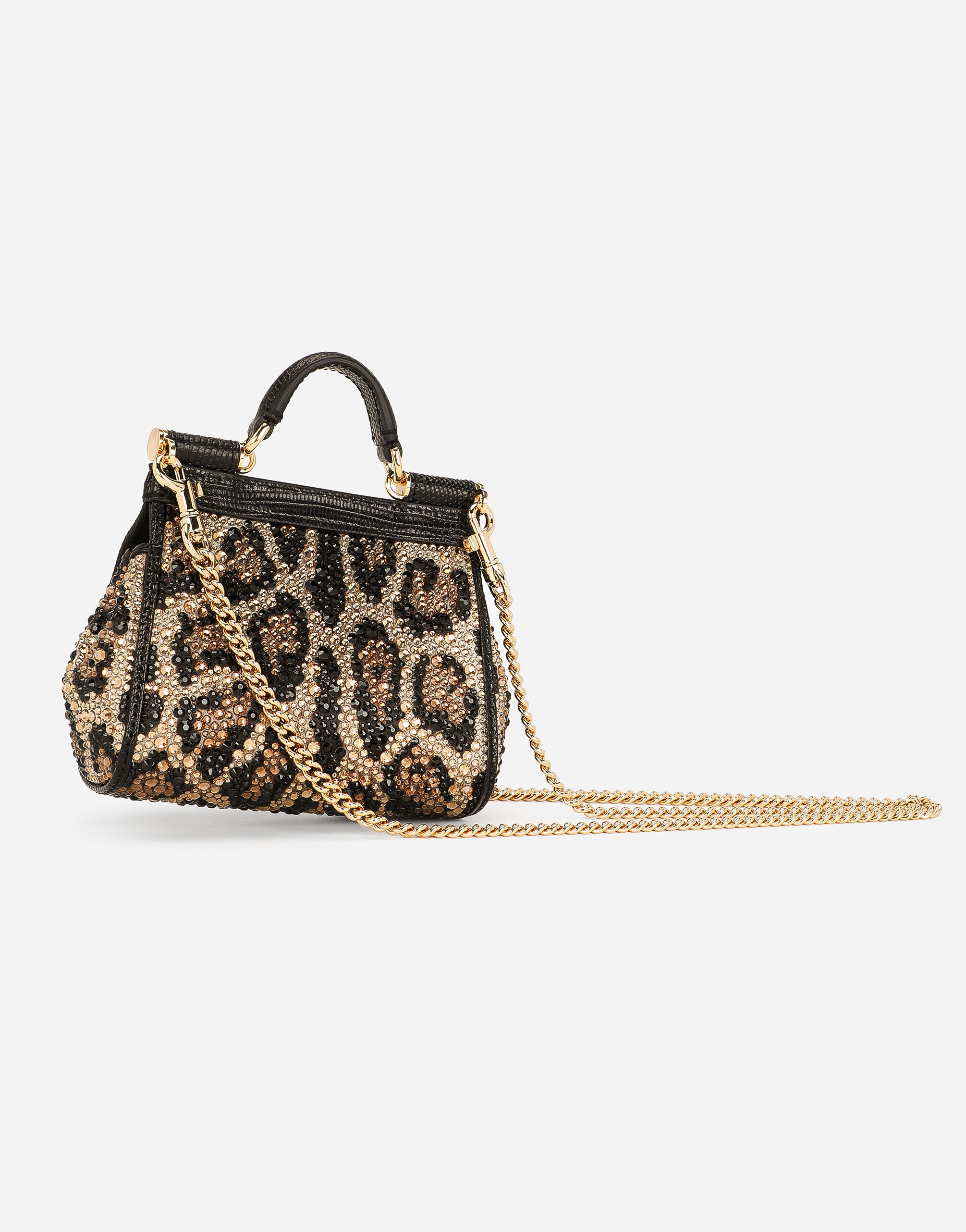 Dolce gabbana sicily bag leopard on sale