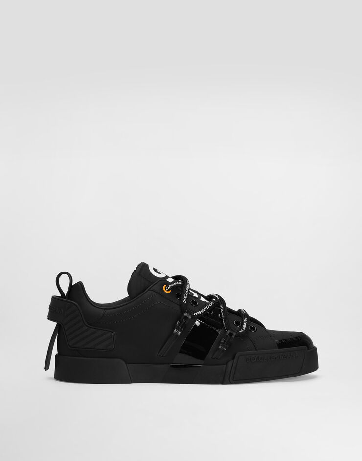 Dolce & Gabbana Zapatilla Portofino de becerro y charol Multicolore CS2328AJ986