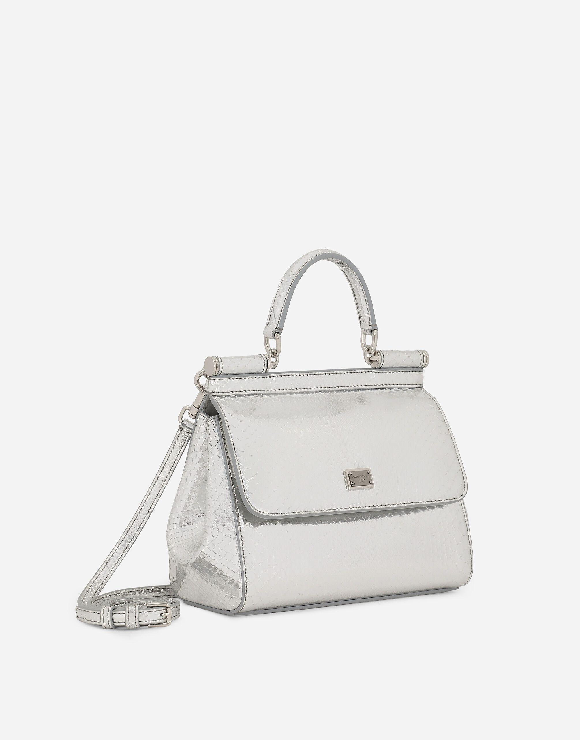 Dolce and hotsell gabbana silver bag