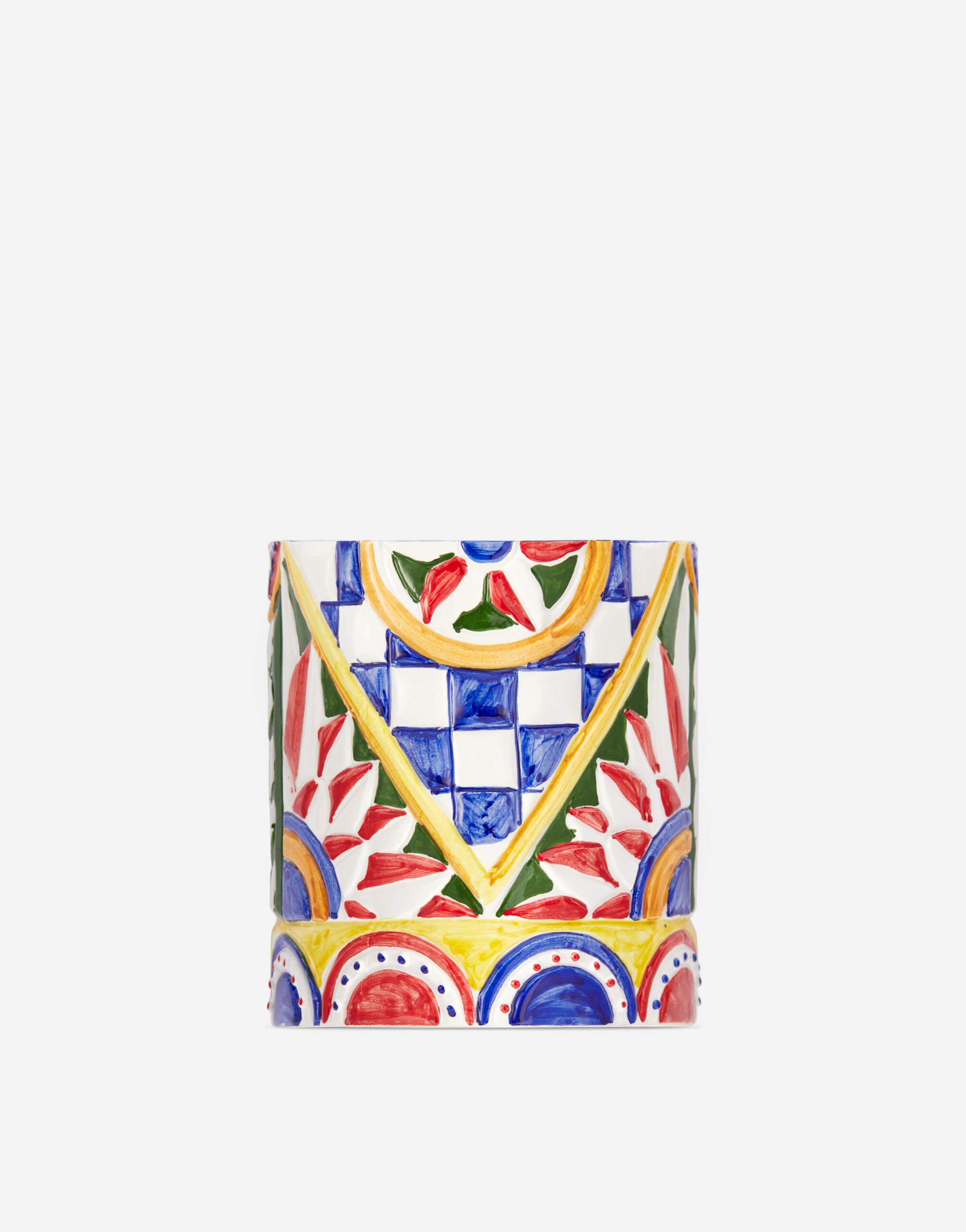 Dolce & Gabbana Maceta de cerámica Multicolor TC0014TCA32
