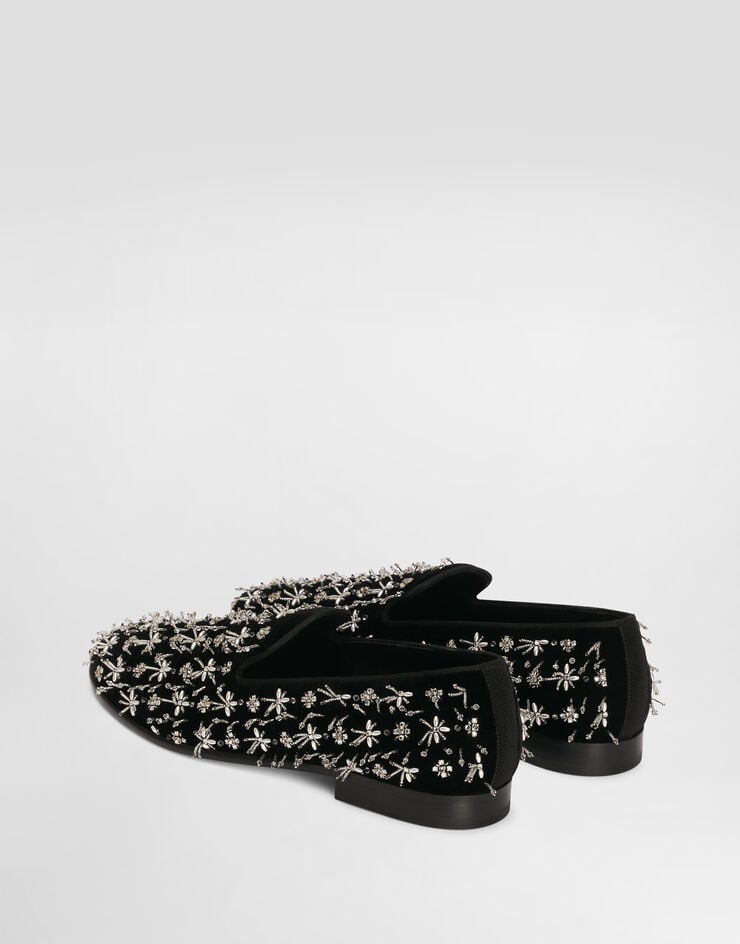 Dolce & Gabbana Velvet slippers Dolce & Gabbana Velvet slippers A50787A0934