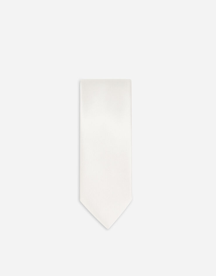 Dolce & Gabbana 6-cm silk twill blade tie White GT149EG0U05