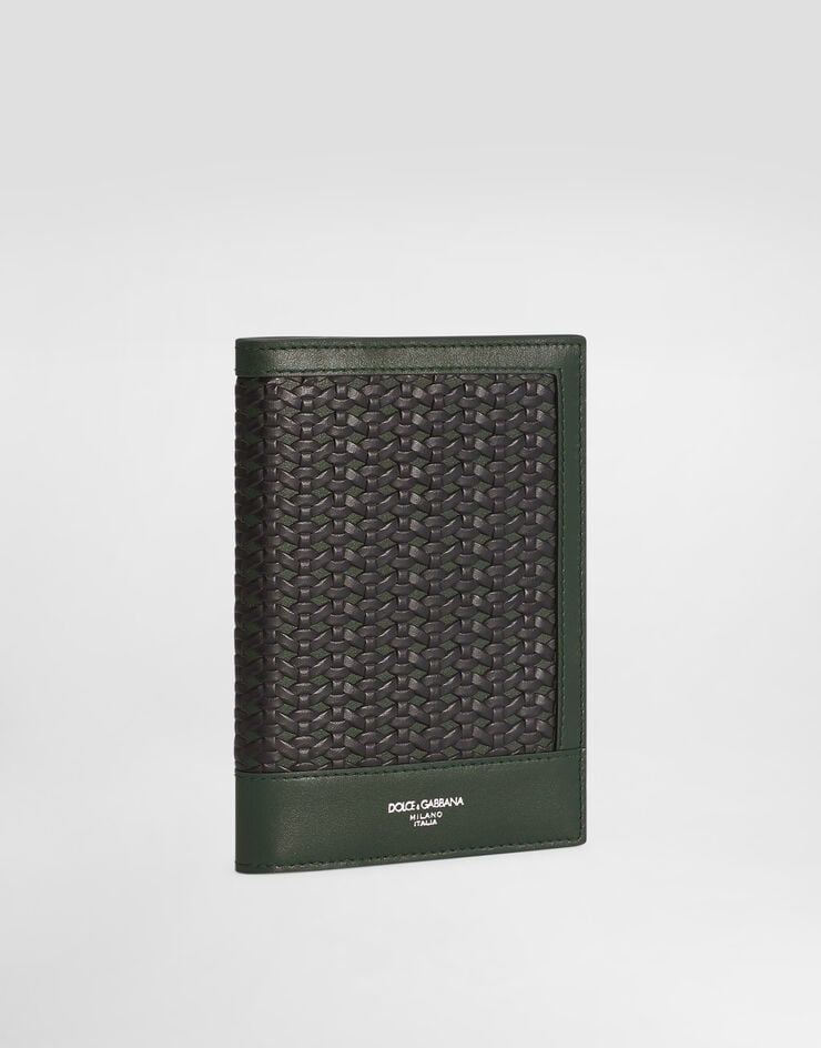 Dolce & Gabbana Crocodile leather passport case Multicolor BP2215AN419