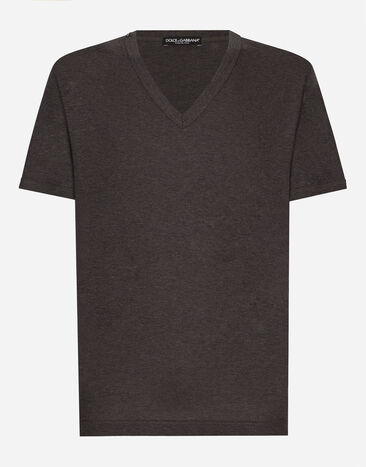 Dolce & Gabbana Cotton t-shirt Grey G8KG0TFU7EQ