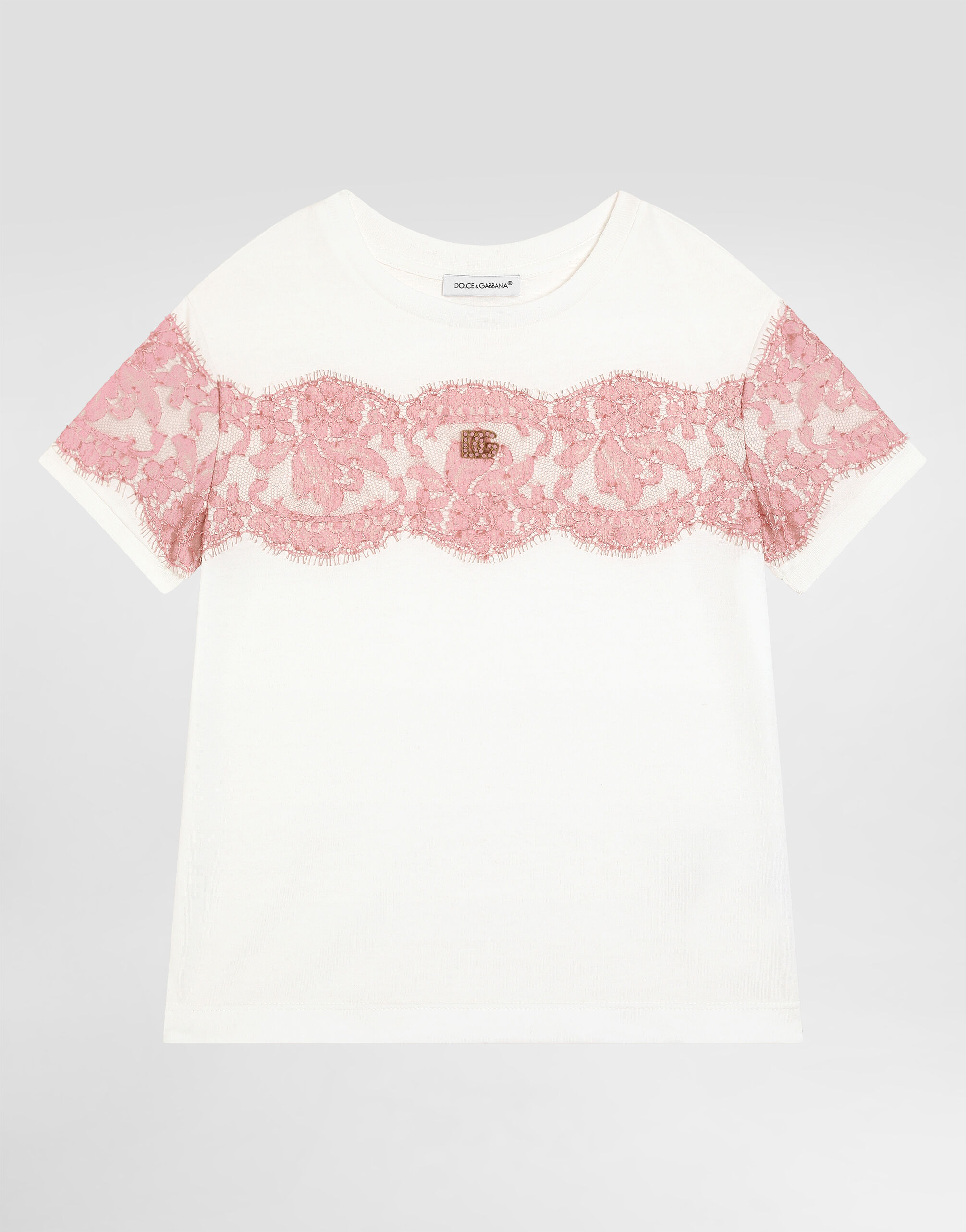 ドルチェアンドガッバーナ レースTシャツ・リミテッドエディション