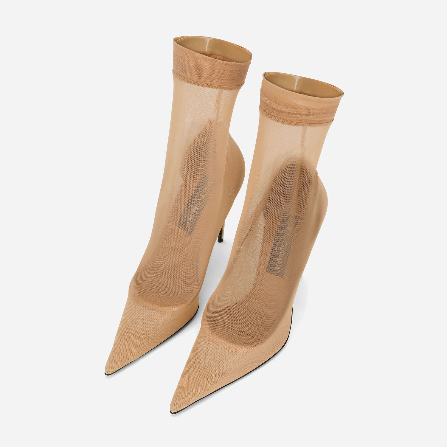 dolce and gabbana platform sock boots