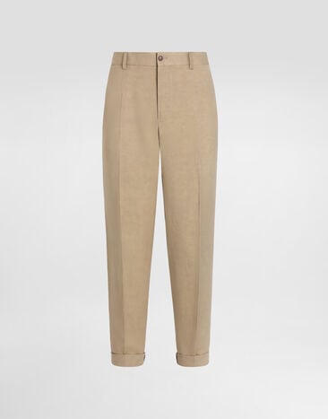 Dolce & Gabbana Linen trousers Beige GP11XTFUTDV