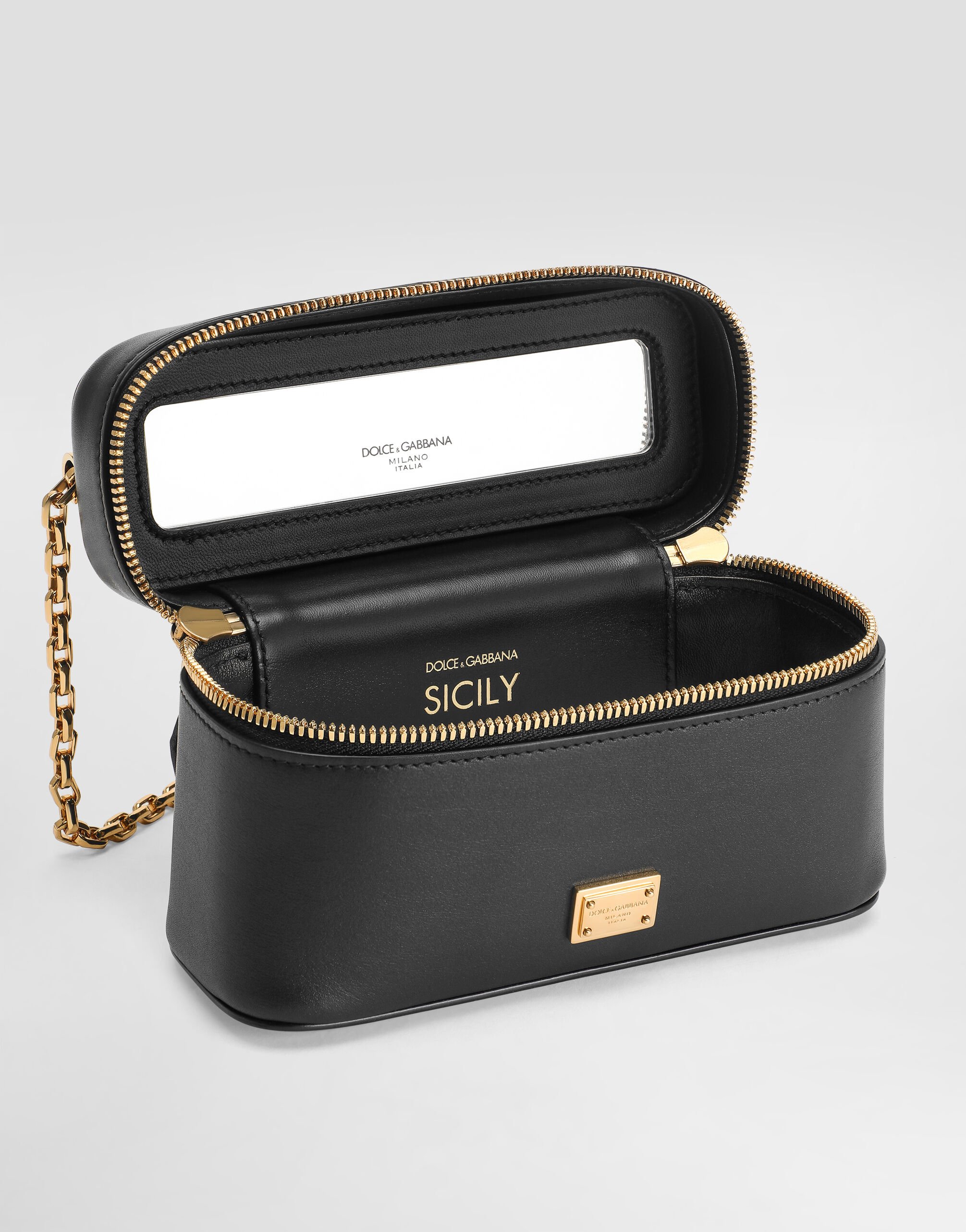 Sicily crossbody bag in Black for Women | Dolce&Gabbana® US