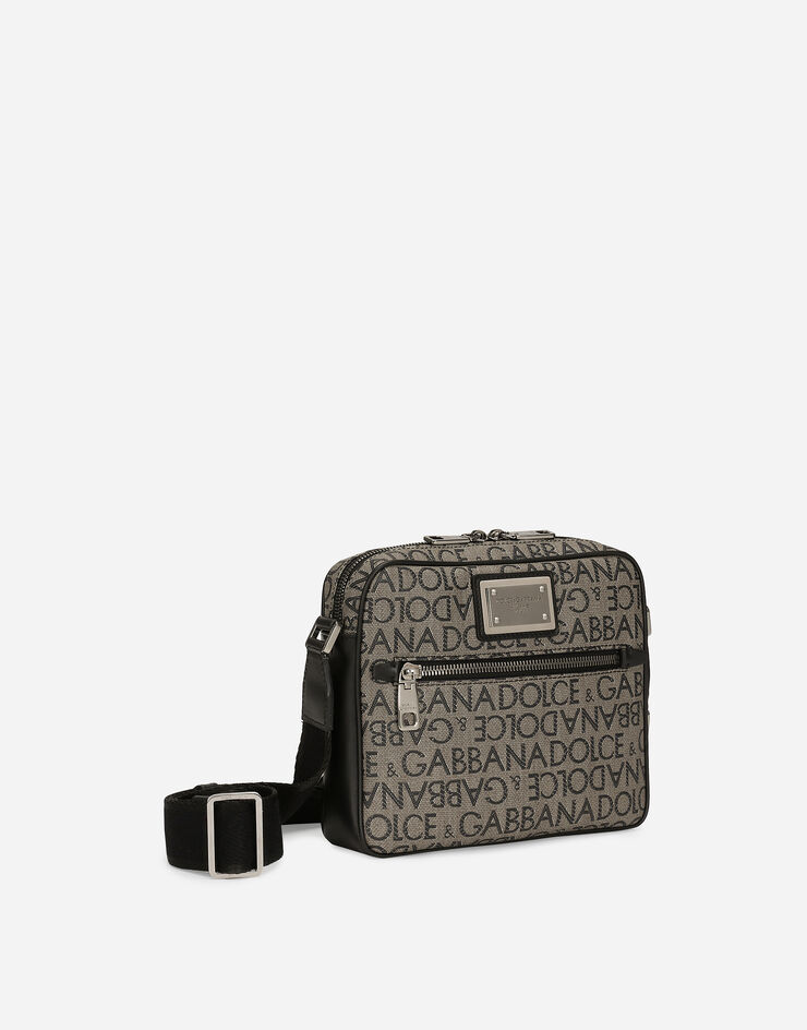 Coated jacquard crossbody bag in Multicolor for | Dolce&Gabbana® US