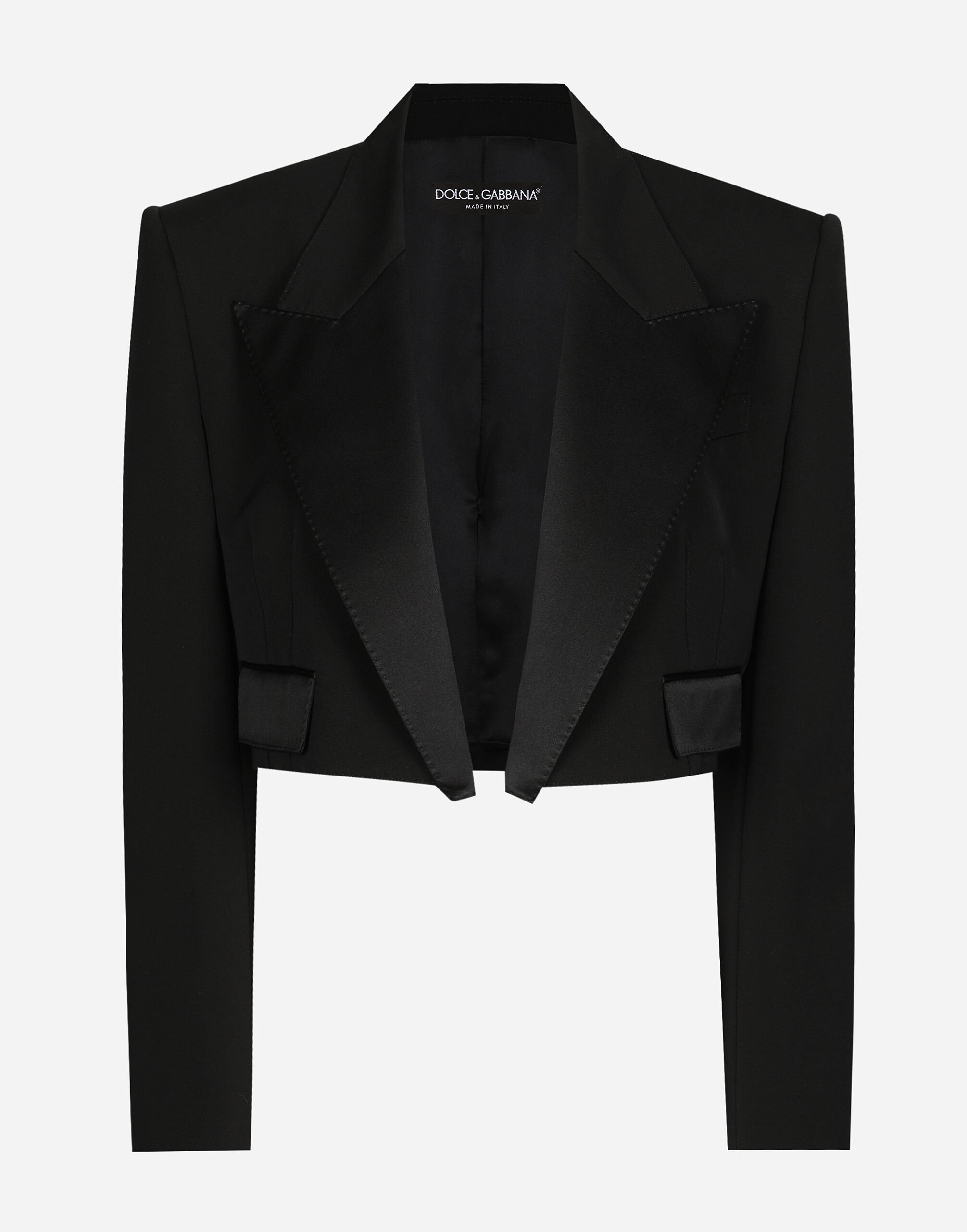 Womens short tuxedo jacket store