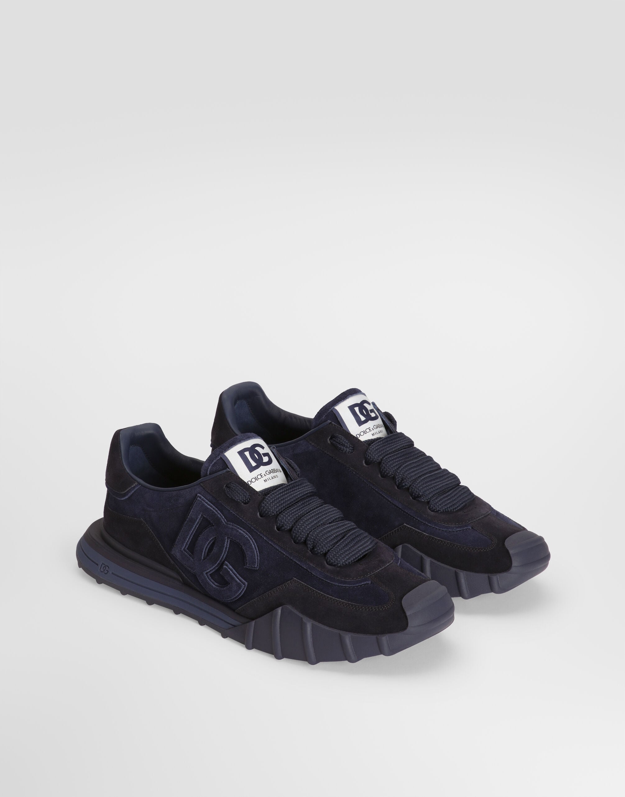 SNEAKER BASSA in Blue for Men | Dolce&Gabbana® US