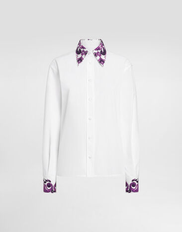 Dolce & Gabbana Cotton shirt White F5S54TFU5T9
