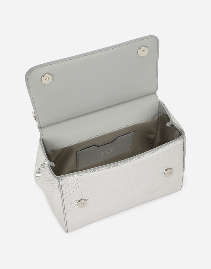 Dolce & Gabbana Medium Sicily handbag Silver BB6003A2F48