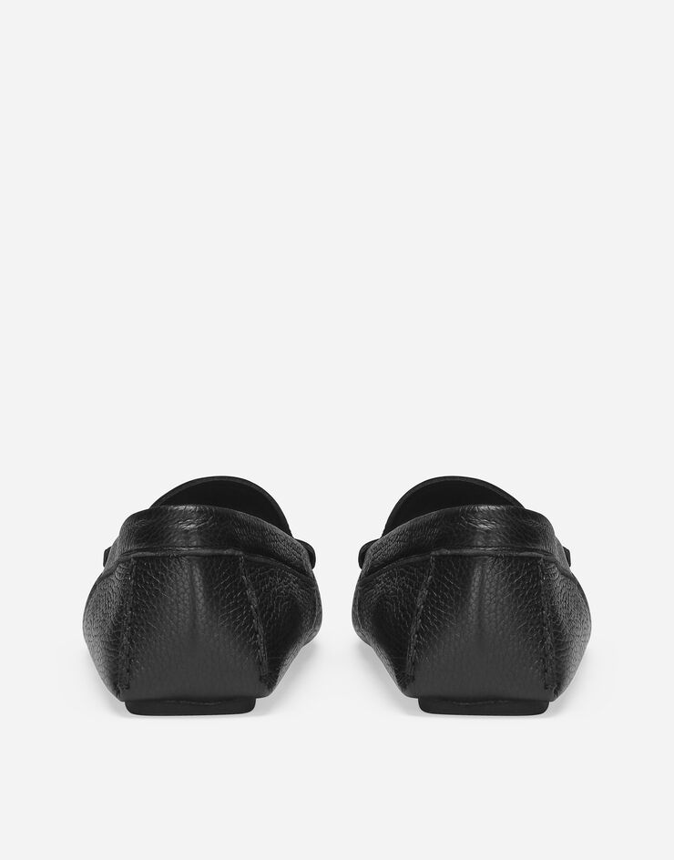Dolce & Gabbana 鹿皮驾车鞋 黑 A50596A8034