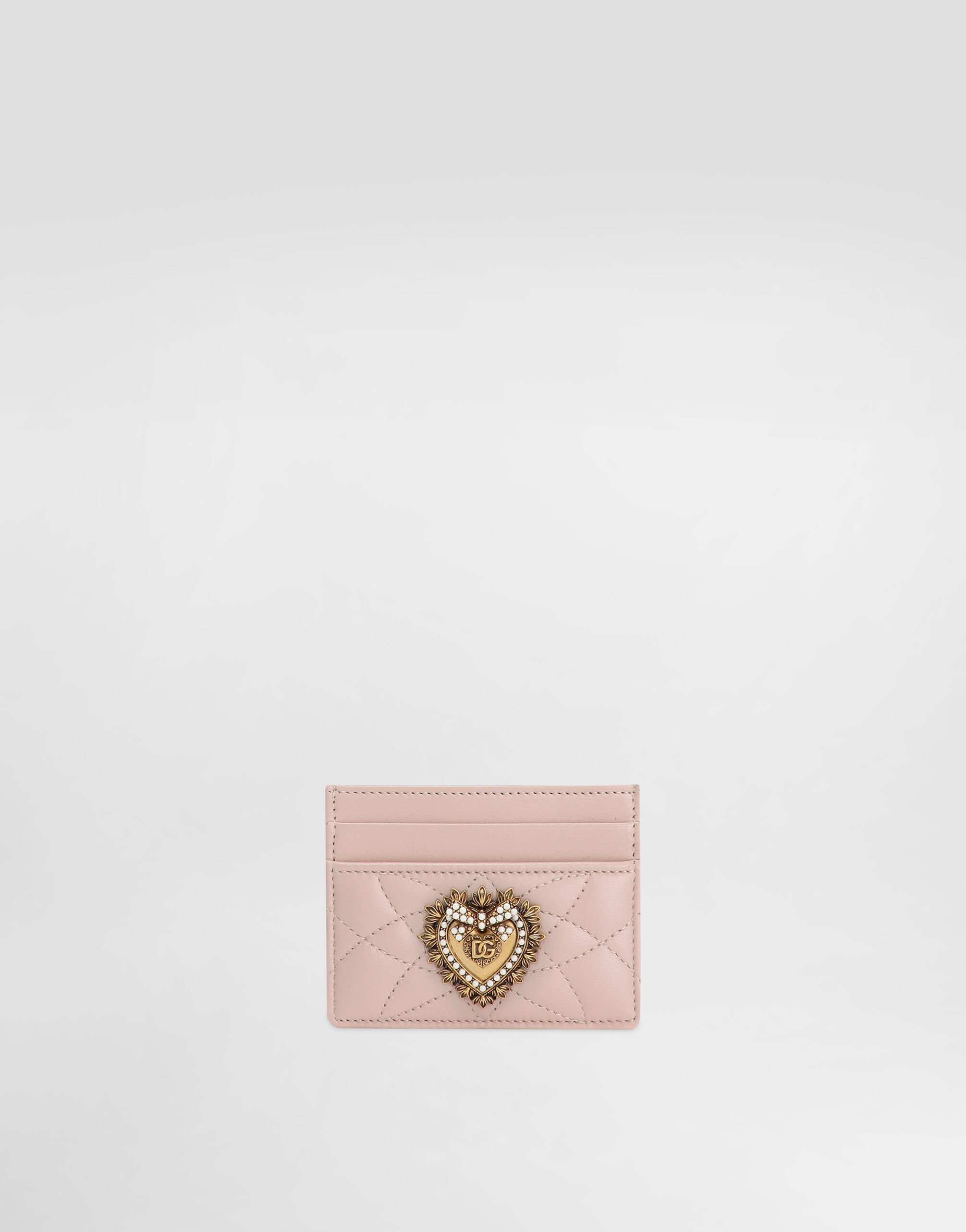 Dolce & Gabbana 'Devotion’ card holder Devotion card holder in Red for Women | Dolce&Gabbana® US