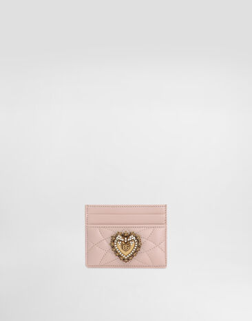 Dolce & Gabbana Devotion card holder Pale Pink BI0330AV967