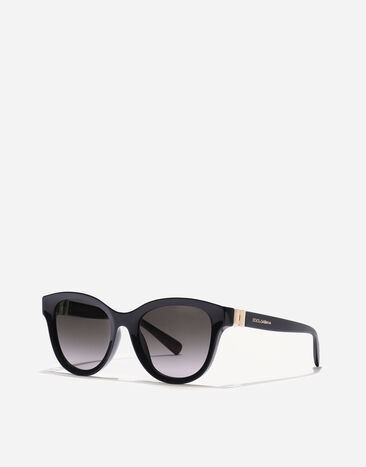 Dolce & Gabbana DG Hinge Sunglasses Black VG4533VP18G