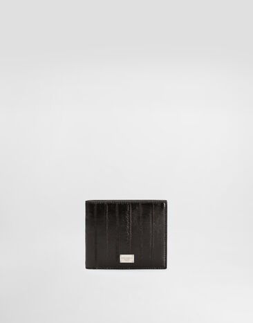 Dolce & Gabbana Eel skin wallet Black BP1321A8M24