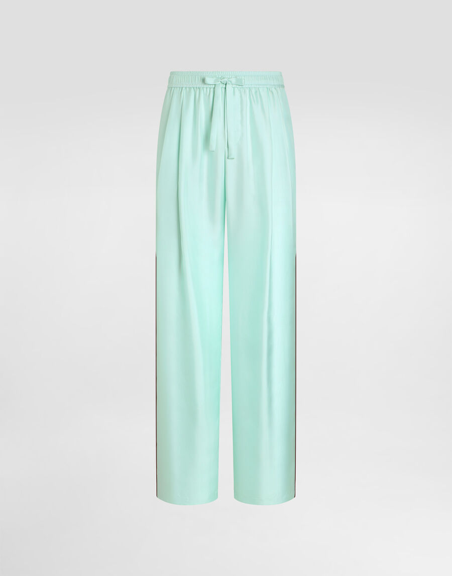Vanity silk trousers