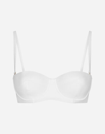 Dolce & Gabbana Balconette bikini top White O1A16JONO12