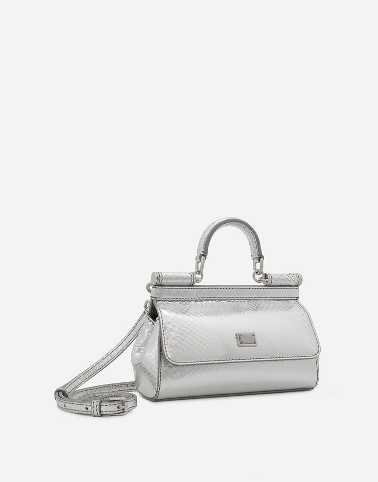 Dolce & Gabbana Small Sicily handbag Silver BB7116A2F48