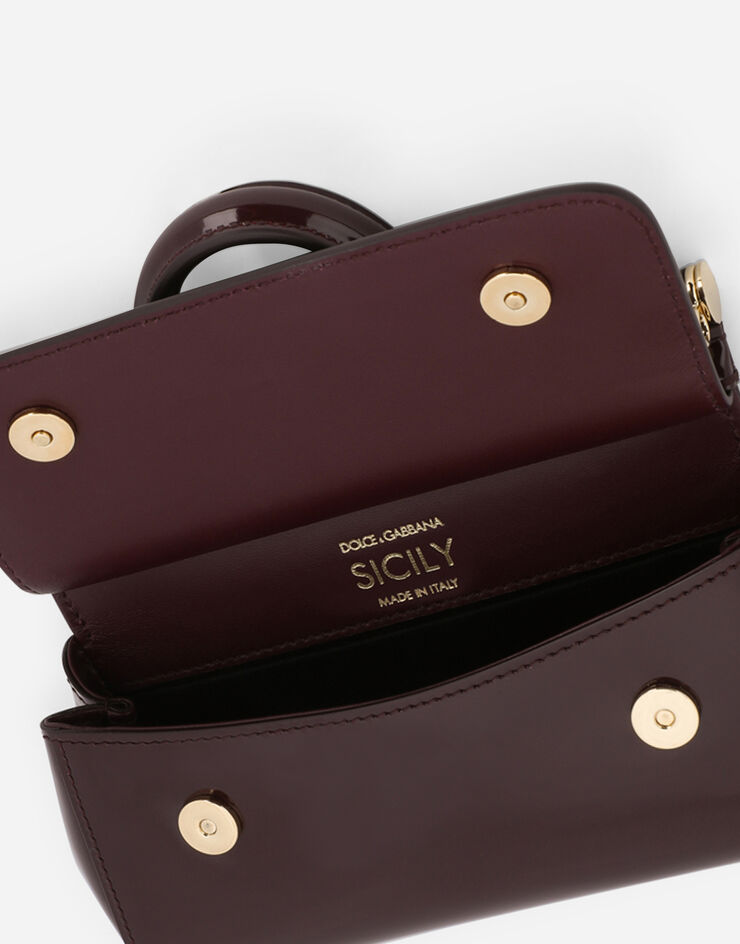 Dolce & Gabbana Small Sicily handbag Bordeaux BB7116B5954