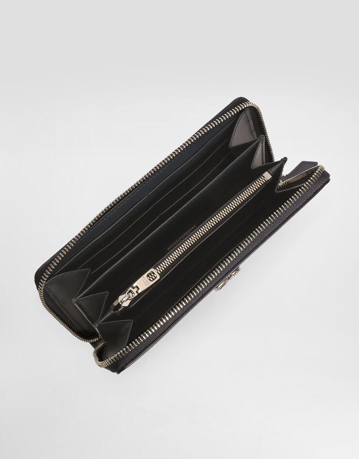 Dolce & Gabbana Calfskin wallet with logo Dolce & Gabbana Calfskin wallet with logo Blue BP1672A0370