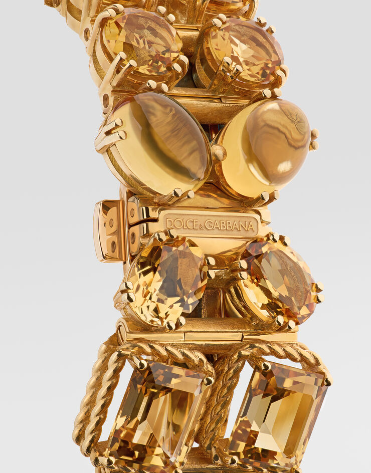 Dolce & Gabbana Uhr Rainbow Monochrom 18-karätiges Gelbgold und Zitrine Dolce & Gabbana Uhr Rainbow Monochrom 18-karätiges Gelbgold und Zitrine Gold WWQA1GWQC01