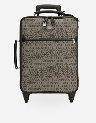 Dolce & Gabbana Coated jacquard trolley Beige G9AOGTGH459