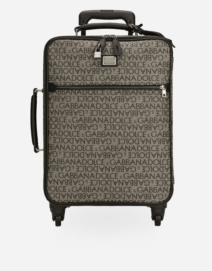 Dolce&Gabbana Trolley aus beschichtetem Jacquard Mehrfarbig BM2270AJ705