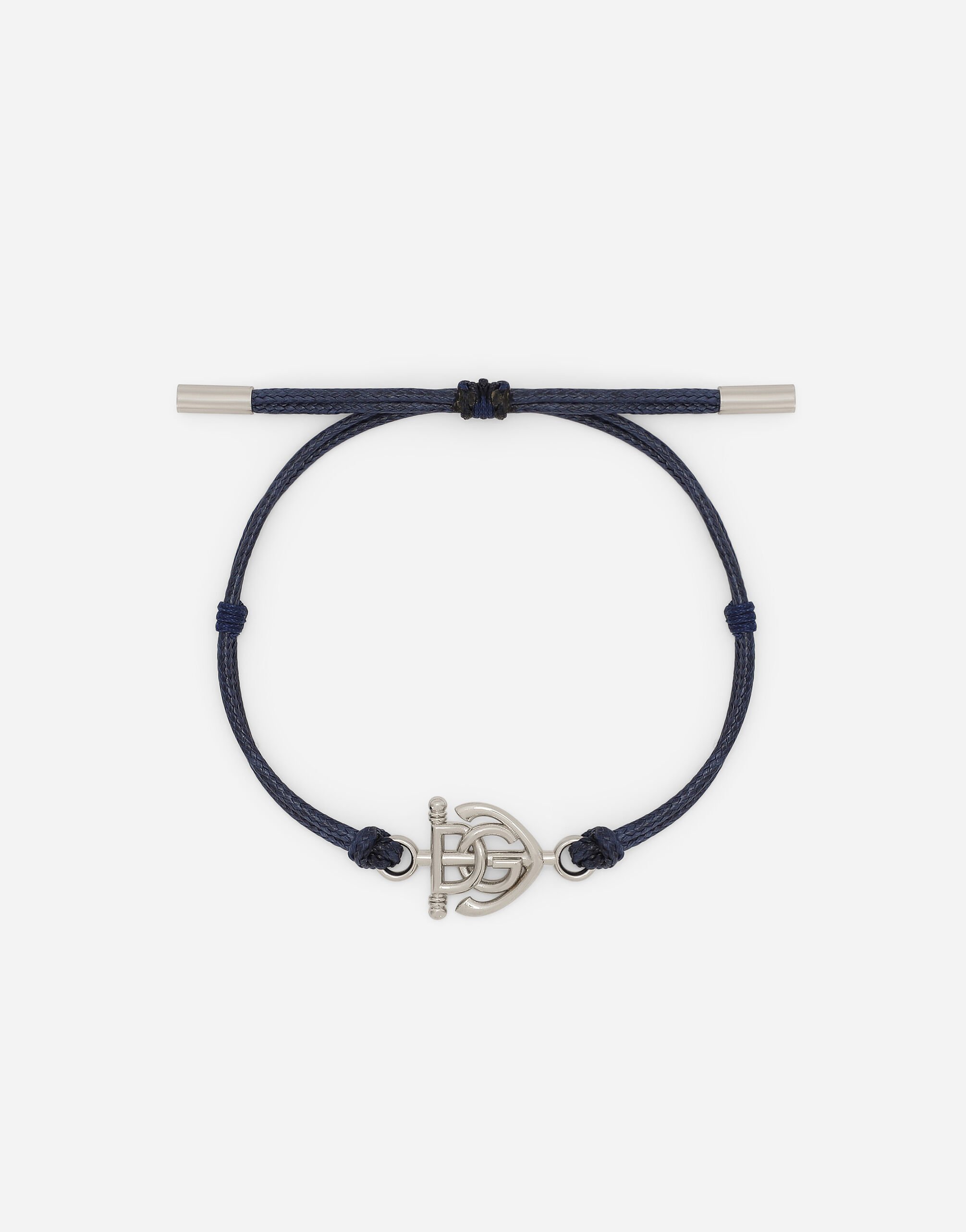 Dolce & Gabbana “Marina” cord bracelet Black VG4416VP587