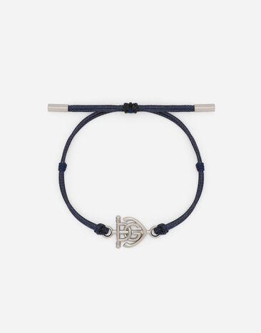 Dolce & Gabbana “Marina” cord bracelet Blue GP01QTFURHJ