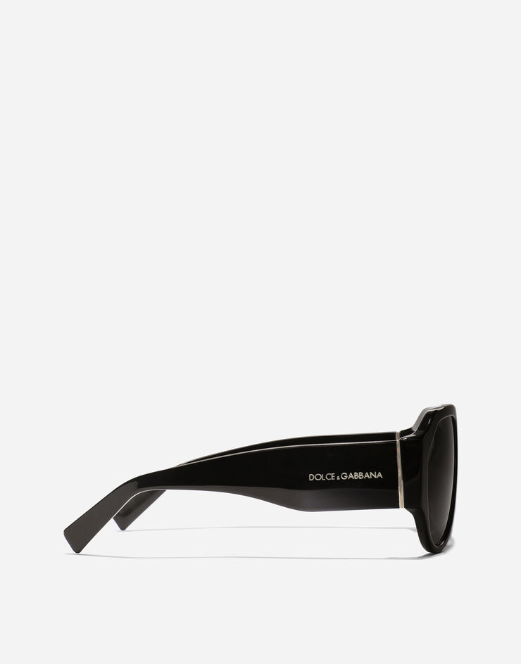 Dolce & Gabbana Sonnenbrille Lusso Sartoriale Schwarz VG4504VP187