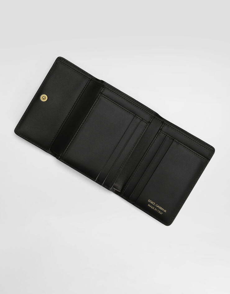 Dolce & Gabbana DGロゴ カーフスキン ウォレット  Black BI3338AW576