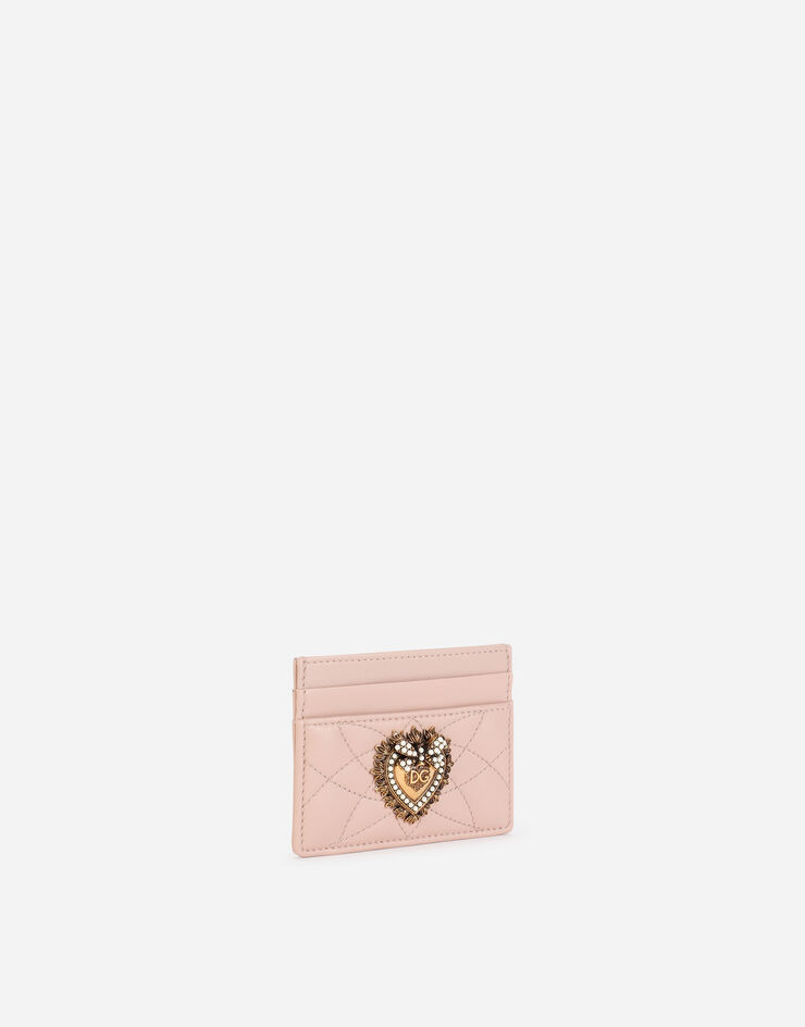 Dolce & Gabbana Devotion card holder 페일 핑크 BI0330AV967