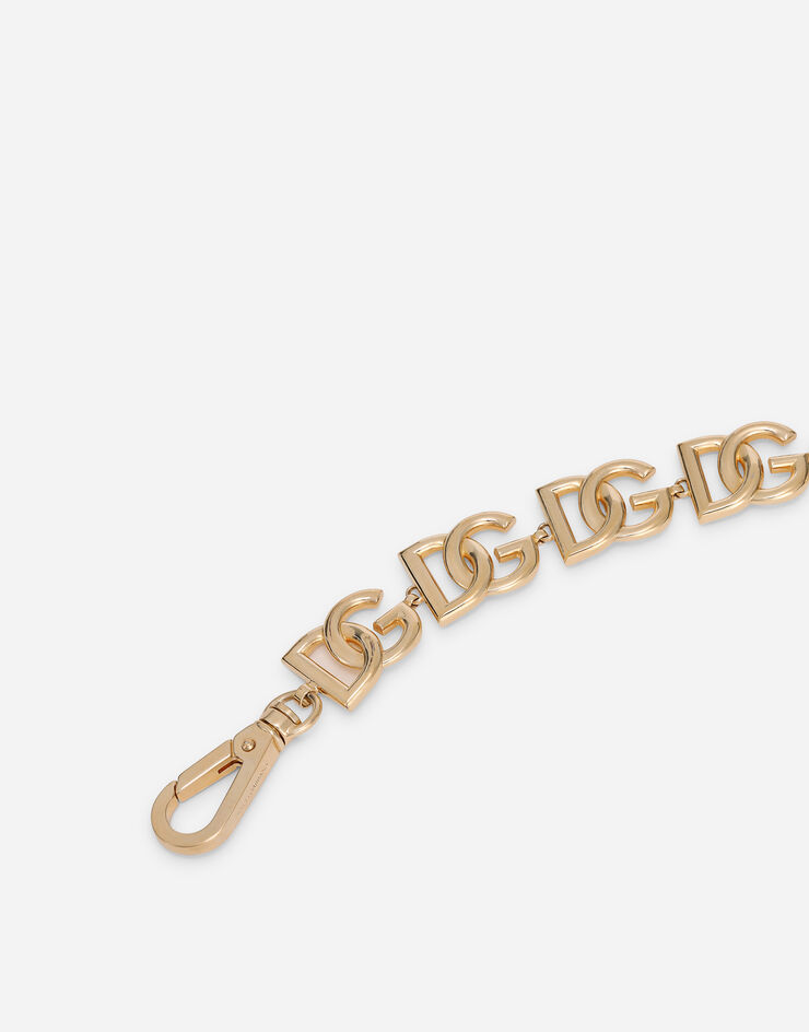 Dolce & Gabbana Bracelet chaîne avec multiples logos DG Doré WBN6P2W1111