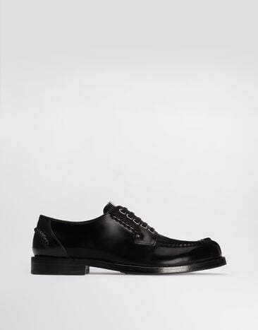 Dolce & Gabbana Zapatos derby en piel de becerro Black A10917A0780