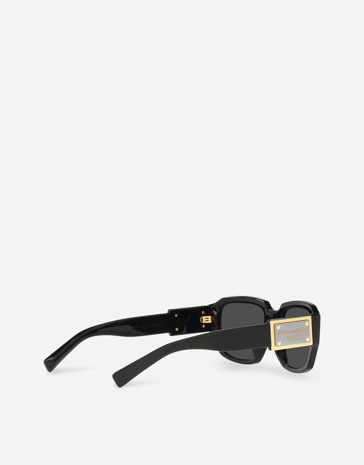 Dolce & Gabbana Occhiali da sole Placchetta Nero VG4419VP187