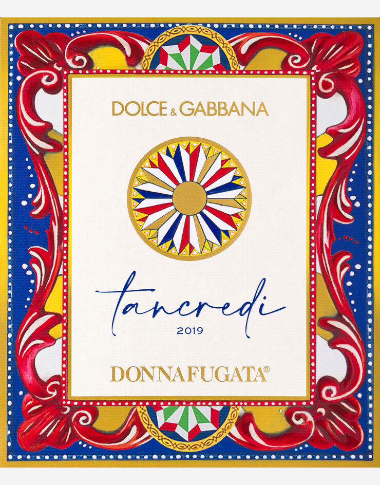 Dolce & Gabbana TANCREDI 2019 - Terre Siciliane IGT Rouge (Mathusalem 6 l) Caisse en bois Multicolor PW0419RES06