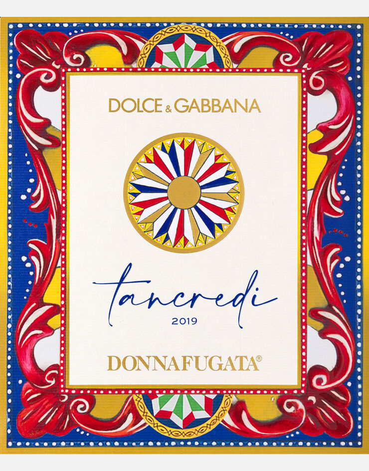 Dolce & Gabbana TANCREDI 2019 - Terre Siciliane IGT Rosso (Mathusalem 6L) Wooden box Multicolor PW0419RES06