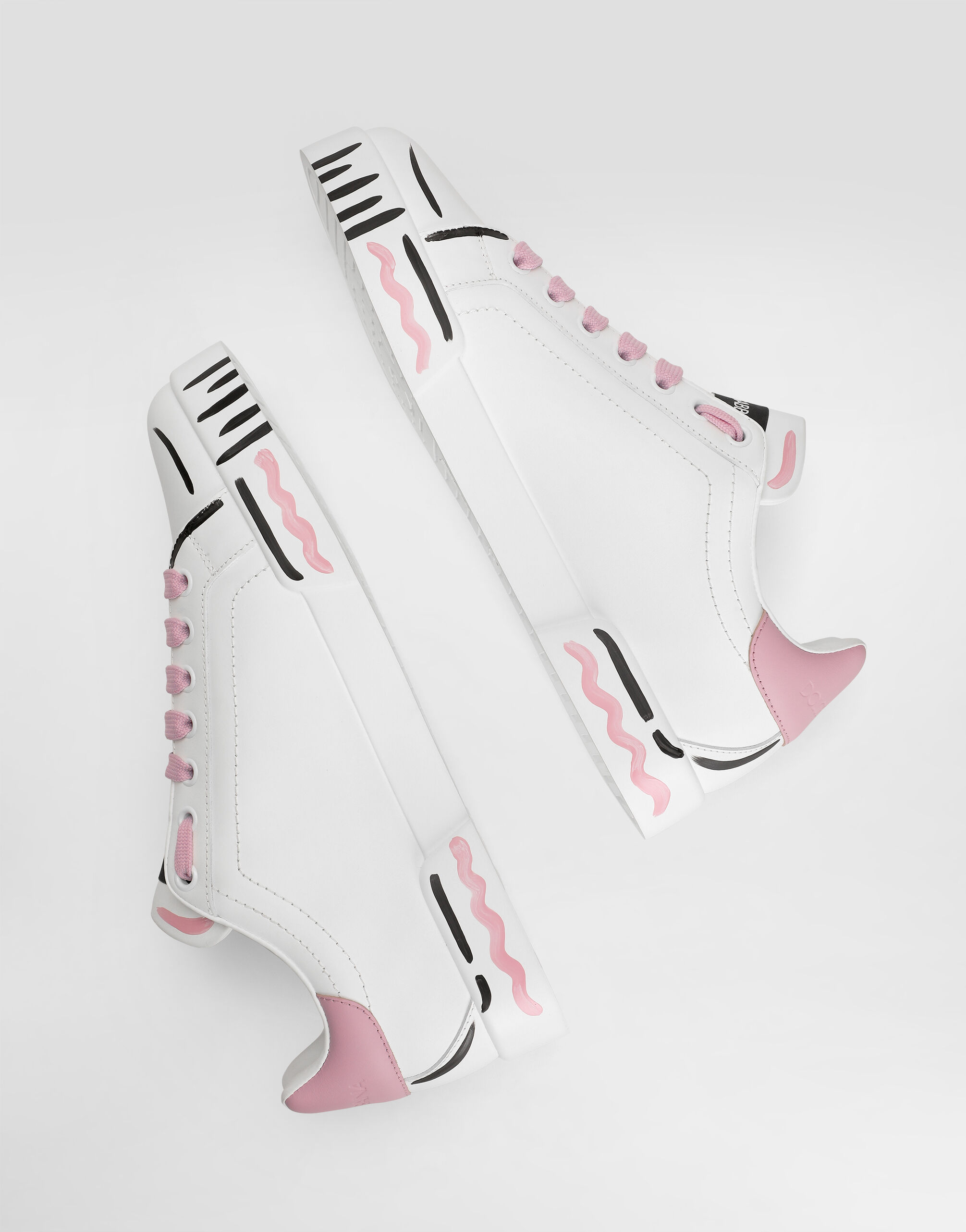 Portofino light strobel nappa calfskin sneakers in Multicolor for