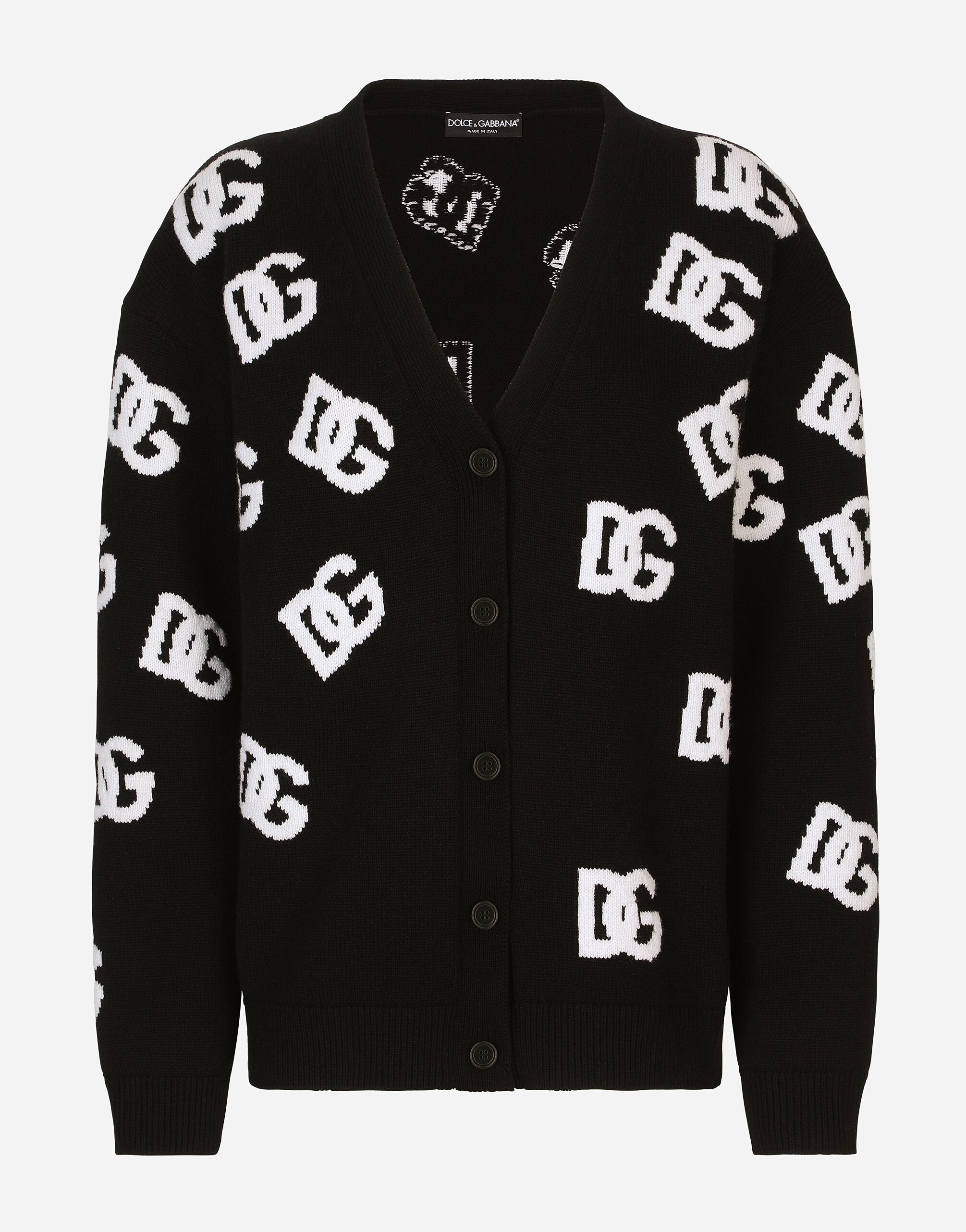 CARDIGAN C BOTTONI in Multicolor for Women Dolce Gabbana