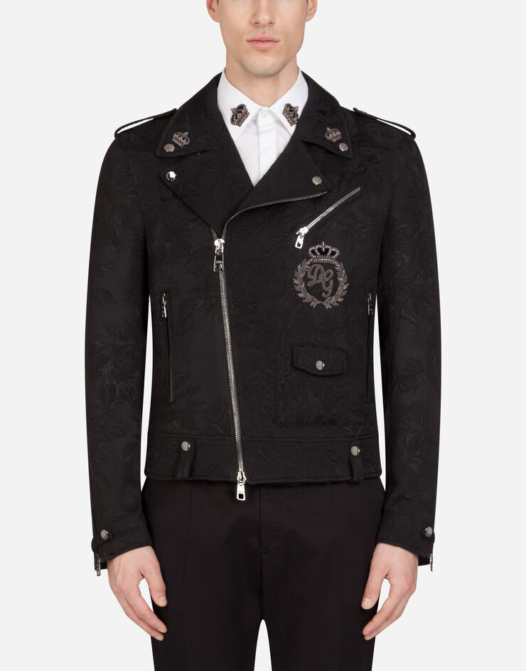 Dolce & Gabbana Jacket with patch NERO G9QS0ZHJMB8