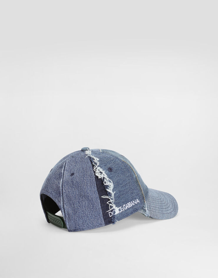 Dolce & Gabbana Dolce&Gabbana X ’47 Los Angeles Dodgers Denim Patchwork Baseball Cap Multicolor IH152MGI213