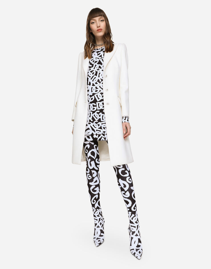 Dolce & Gabbana CAPPOTTO Bianco F0Q41TFU3A1