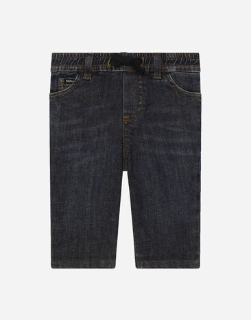 Dolce & Gabbana Blue stretch denim jeans Print L23Q34FI5KS