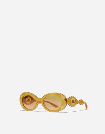 Dolce & Gabbana Солнцезащитные очки Flower Power Yellow VG600KVN47J
