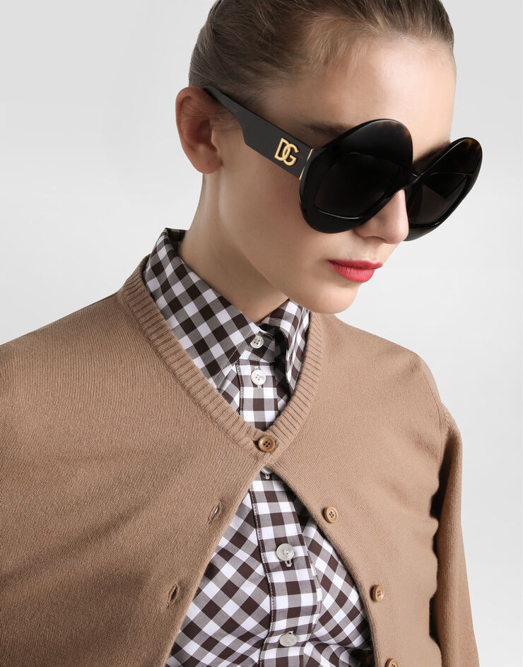 Dolce & Gabbana Cashmere cardigan Brown FXVA3ZJDVC2