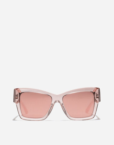 Dolce & Gabbana DG Lace Sunglasses Transparent rose VG4493VP884