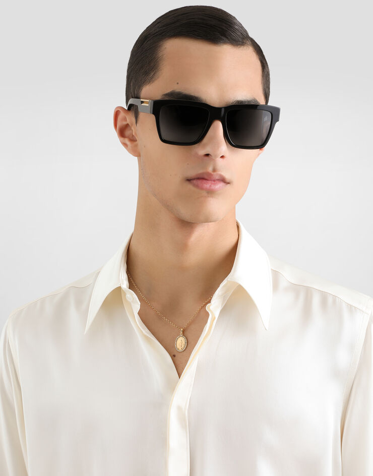 Dolce & Gabbana Collar con imagen sagrada Dorado WNN5D6W1111